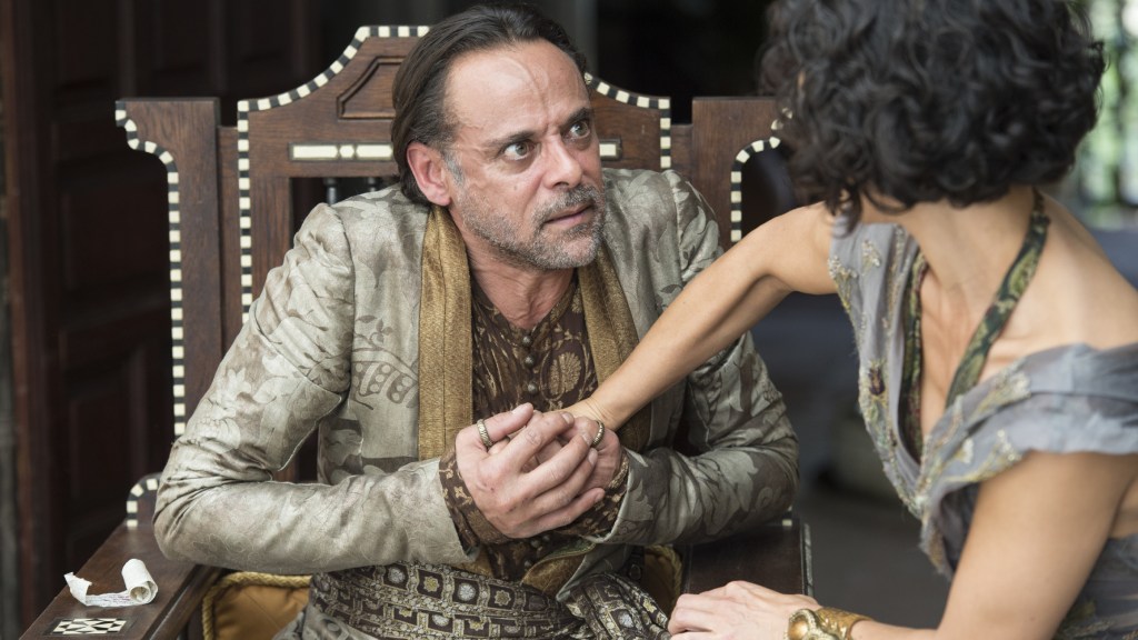 Doran Martell being killed by Ellaria Sand in Game of Thrones Season 6