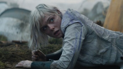 Elle Fanning as Thia in Predator Badlands