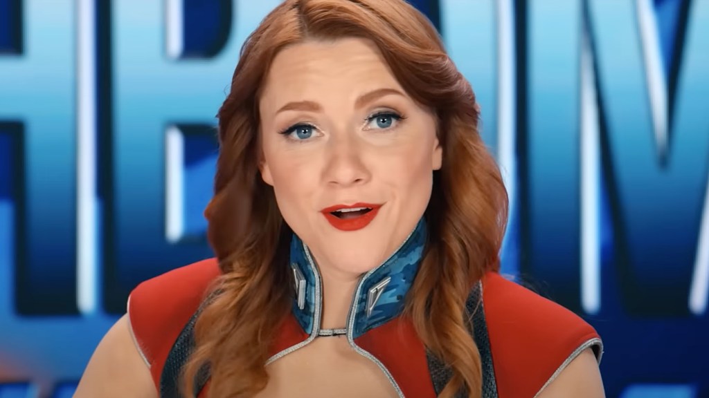 Firecracker hosting Truthbomb in Gen V Season 2