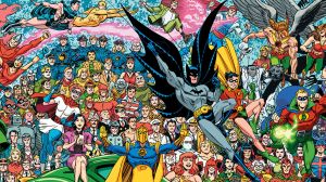 Heroes from the DC Universe as seen in DC Comics