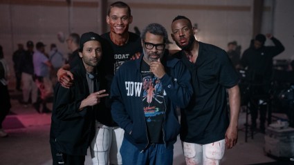 Him Movie Jordan Peele BTS photo