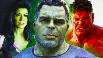 Hulk, She-Hulk, and Red Hulk in the MCU