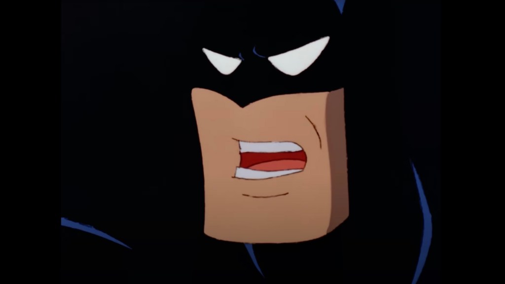 Batman saying "I am Batman" in Batman: The Animated Series
