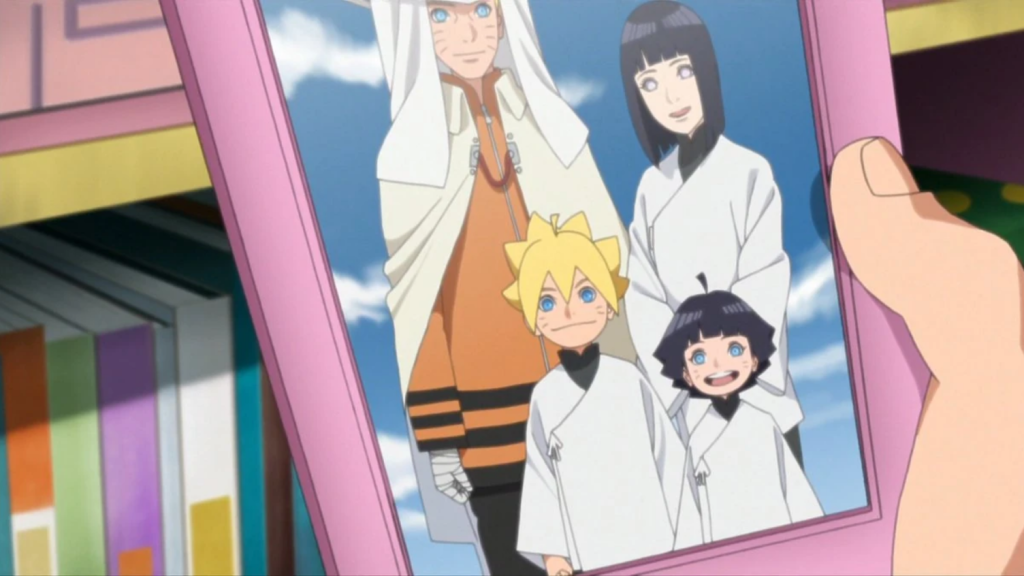 Boruto Uzumaki family photo