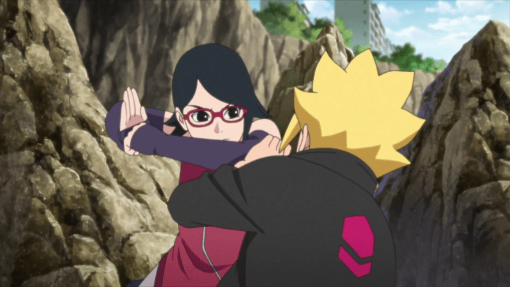 Boruto and Sarada