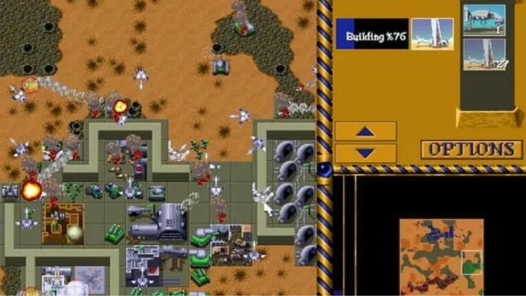 In-Game Map Dune 2