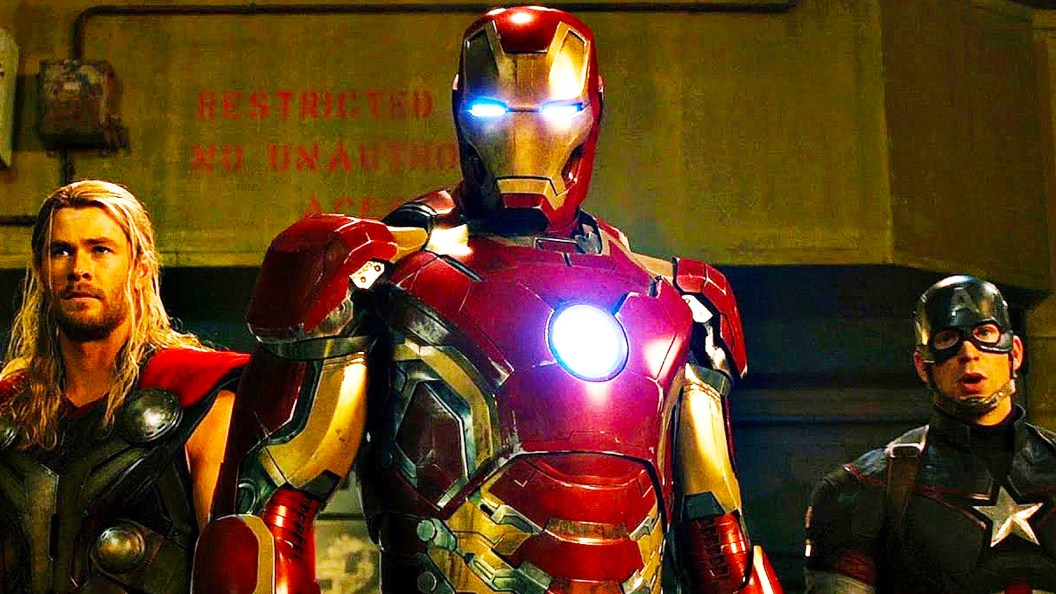 Iron Man, Thor, and Captain America in South Africa in Avengers Age of Ultron