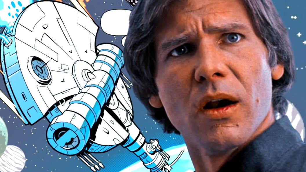 Jaxxon's Ship in Star Wars with han Solo