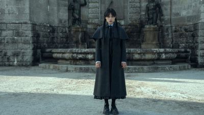 Jenna Ortega as Wednesday Addams in Wednesday Season 2