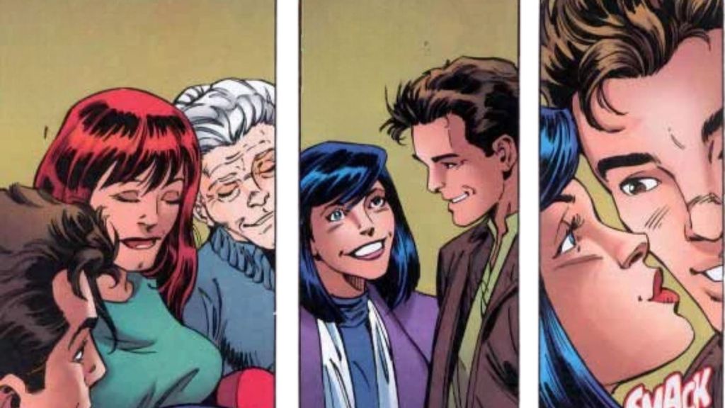 Jill Stacy and Peter Parker