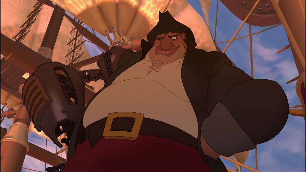 John Silver (Brian Murray) in Treasure Planet
