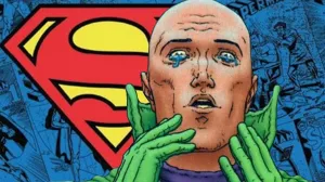 Lex Luthor with Superman Logo