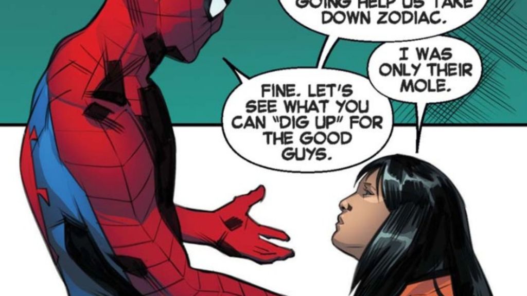 Lian Tang and Spider-Man