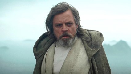 Mark Hamill as Luke Skywalker in Star Wars The Force Awakens