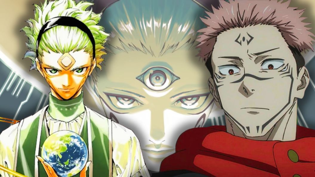 Maru, Cross, and Sukuna from Jujusu Kaisen and Modulo
