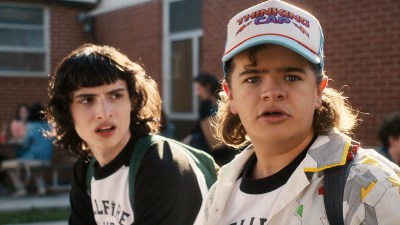 Mike and Dustin in Stranger Things Season 4