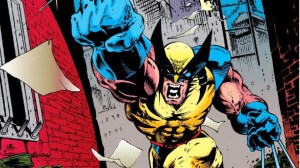Wolverine getting ready stab someone