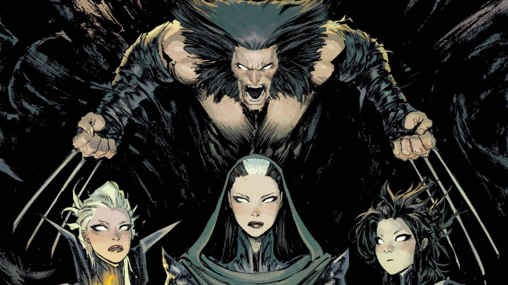 Wolverine, Calico, Rogue, and Jitter all gothed out