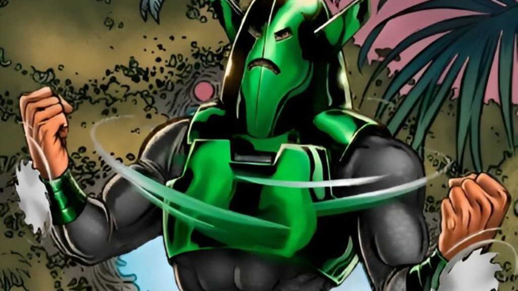 Whirlwind brandishing his blades