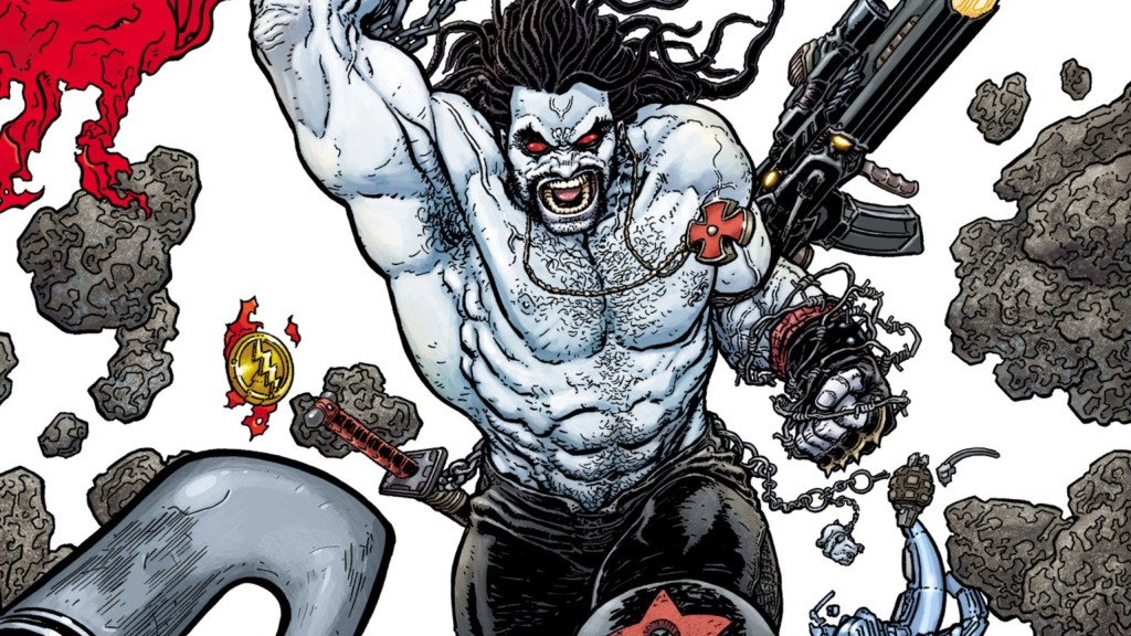 Lobo wrecking his enemies