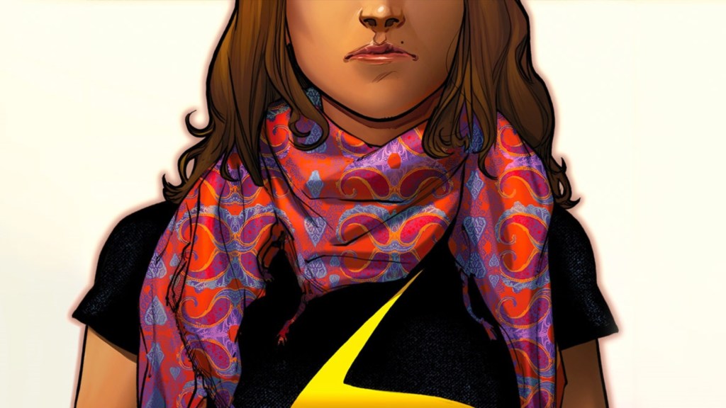 Kalama Khan weraing her kufiya scarf