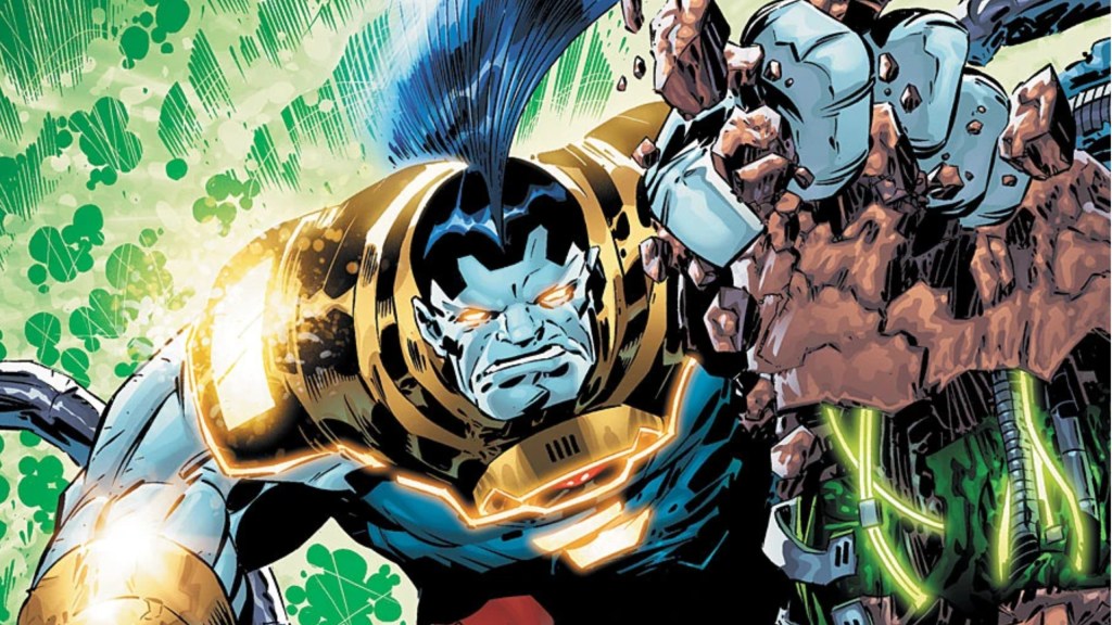 OMAC crushing some machinery