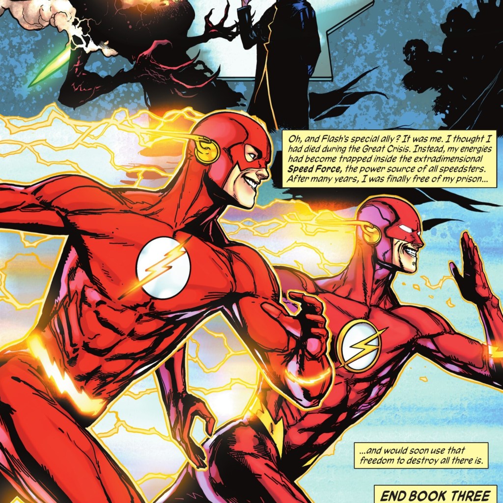 Barry Allen and Wally West running next to each other