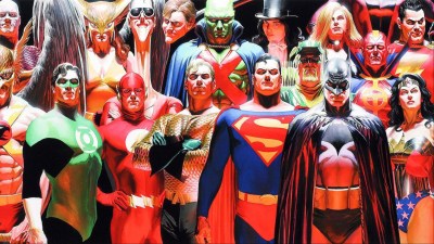 The heroes of the DC Universe drawn and painted by Alex Ross