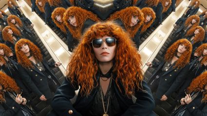 Natasha Lyonne in the poster for Russian Doll