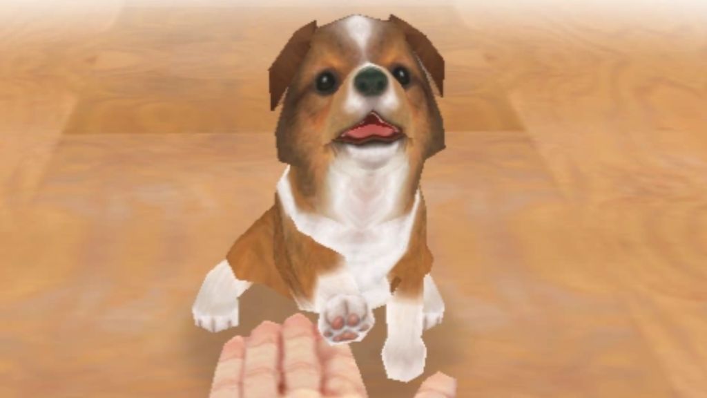 Nintendogs Giving Paw