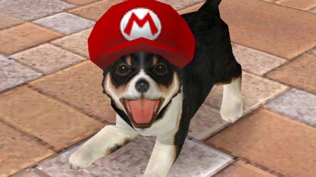 Nintendogs Mario Hat