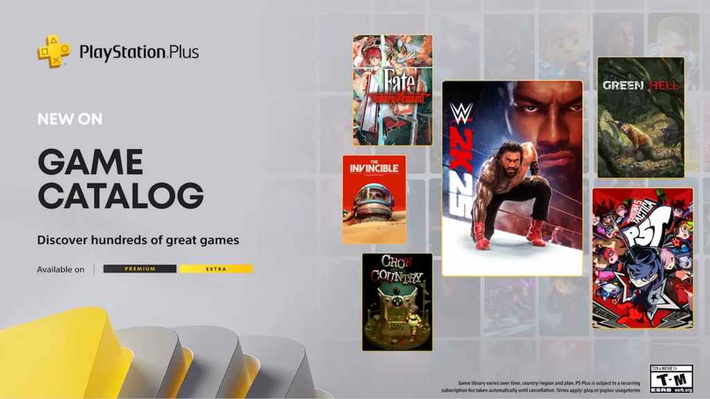 PS Plus Extra + Premium September 2025
