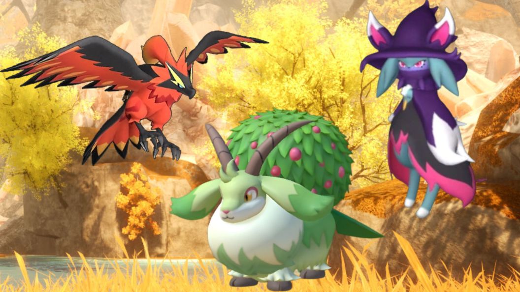 Palworld Pals That Don't Look Like Pokemon Katress Ragnahawk Caprity