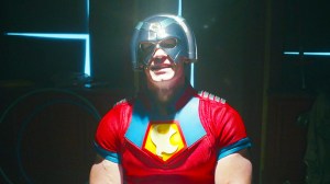 Peacemaker interviewing for the Justice Gang in Peacemaker season 2