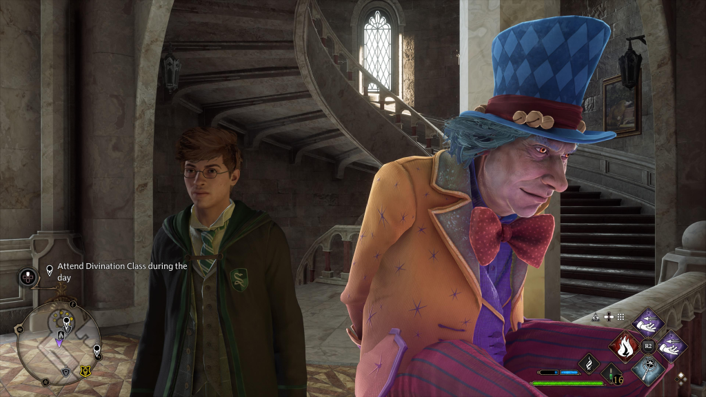 Peeves the Poltergeist in Hogwarts Legacy