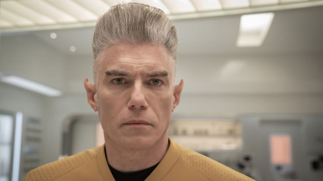 Pike in Star Trek SNW Four and a half Vulcans