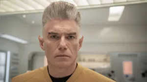 Pike in Star Trek SNW Four and a half Vulcans