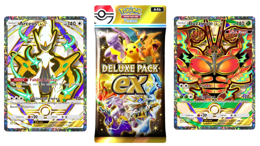 Pokemon TCG Pocket Deluxe Pack ex