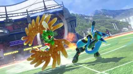 Pokken Tournamet DX Decidueye vs Lucario