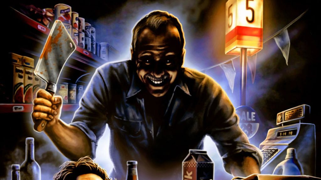 Poster for slasher movie Intruder