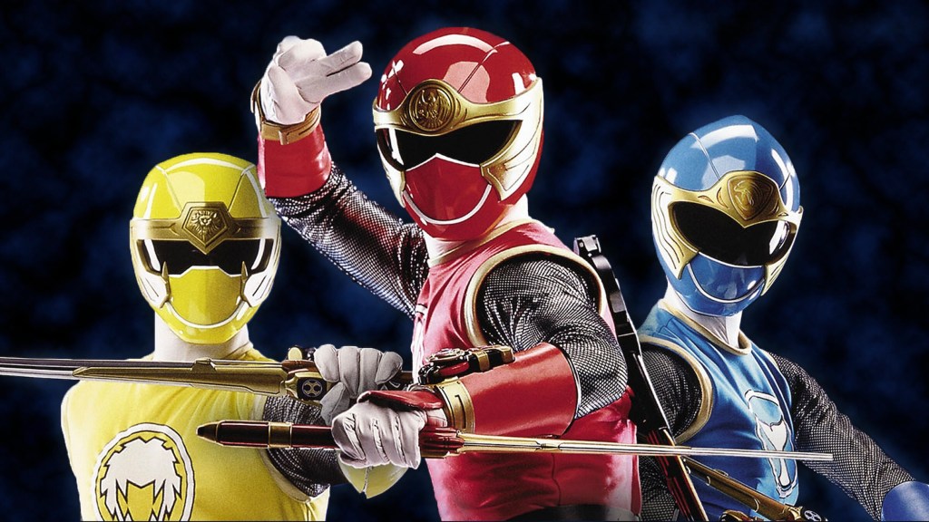Key art for Power Rangers Ninja Storm