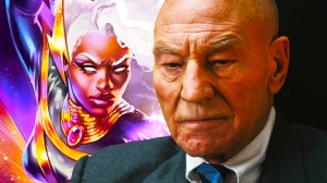 Professor X in Doctor Strange in the Multiverse of Madness and Storm in Marvel Comics