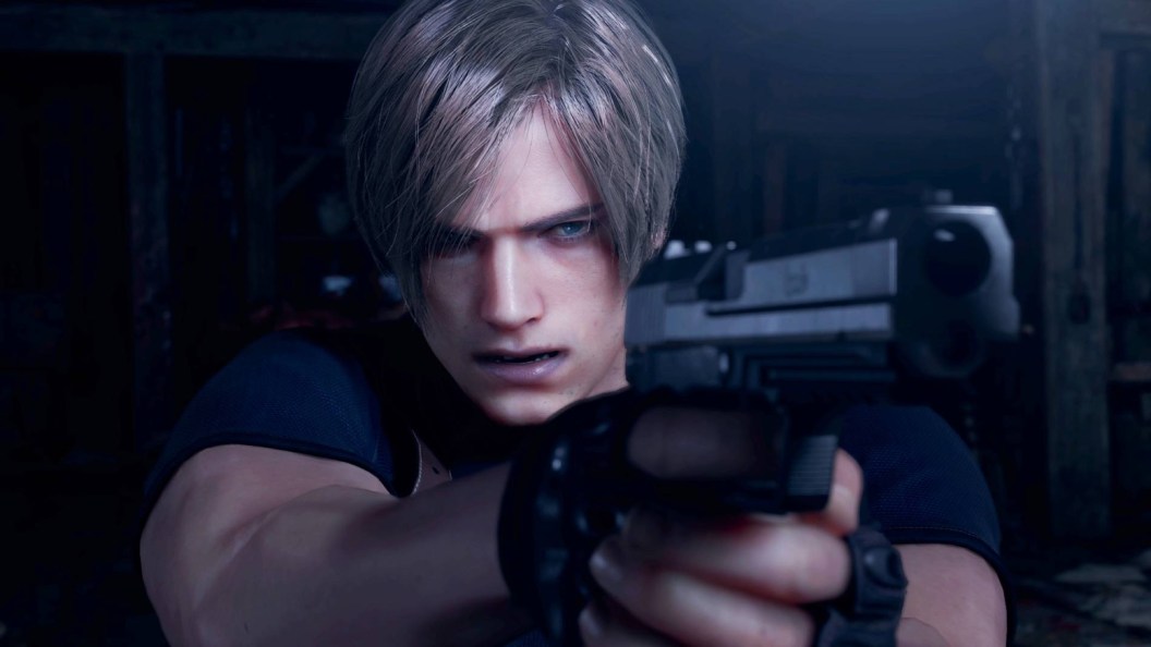 Resident Evil 4 Leon with gun