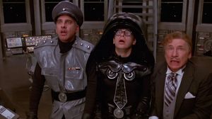 Rick Moranis as Dark Helmet in Spaceballs