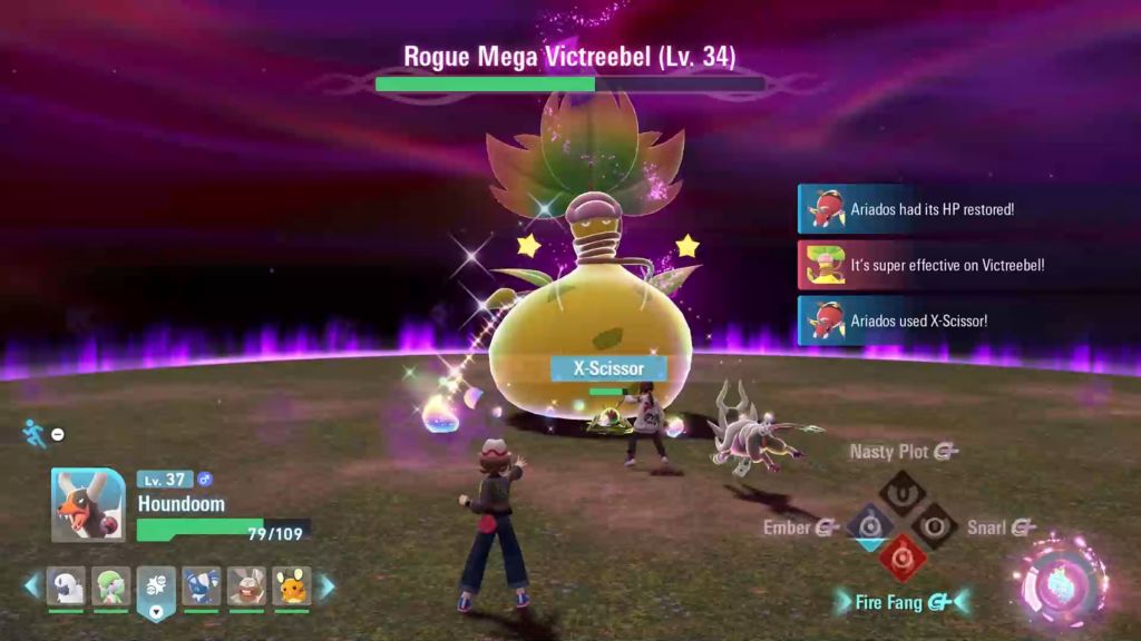 Rogue Mega Victreebel Boss Fight