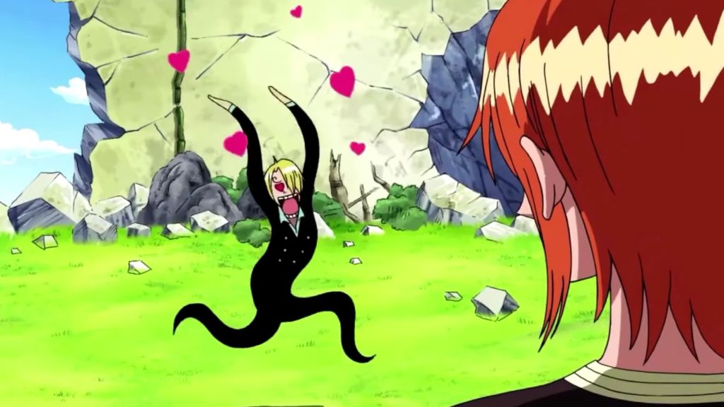 Sanji Nami One Piece Scene