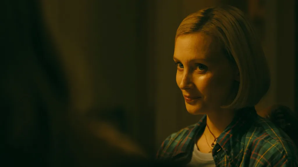 Sarah Gadon as Laura Redman in Netflix's Wayward