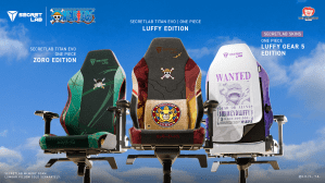 Secretlab One Piece Gaming Chair Collection Claims the Bounty on Comfort and Style
