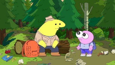 Pim and Charlie in Smiling Friends Season 3