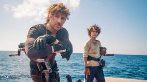 Star Wars Starfighter Ryan Gosling BTS photo